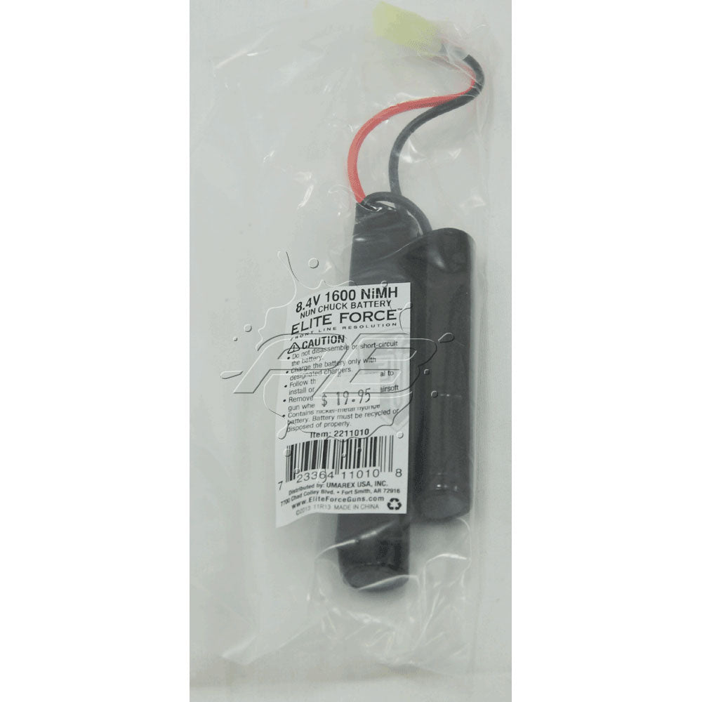 Elite Force 8.4 1600 mAh NiMH Nunchuck Airsoft Battery