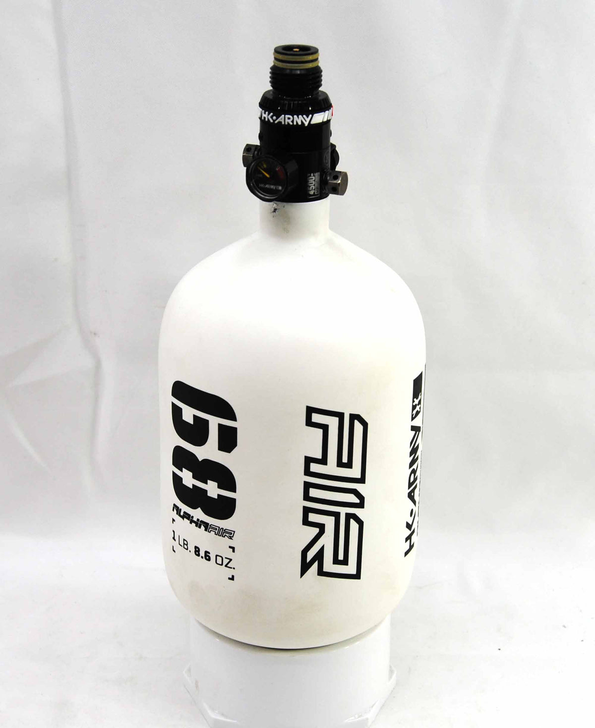Used HK Army Alpha Air 68ci/4500psi Tank - White/Black