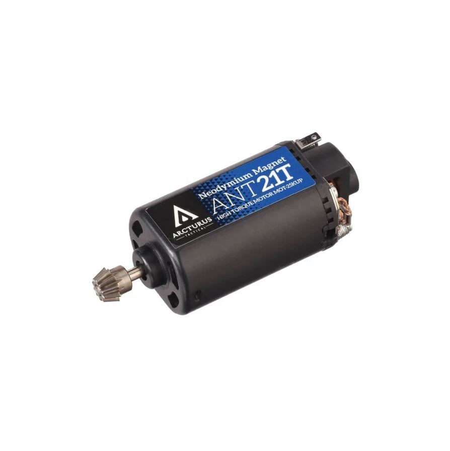 Arcturus Tactical High Torque 25K Neodymium Motor 21T w/ MIM Steel Pinion Gear - O Type