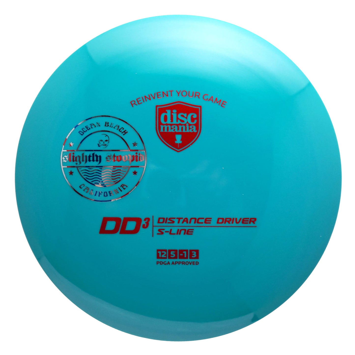 Discmania S-Line DD3 Disc - Slightly Stoopid Mini Stamp