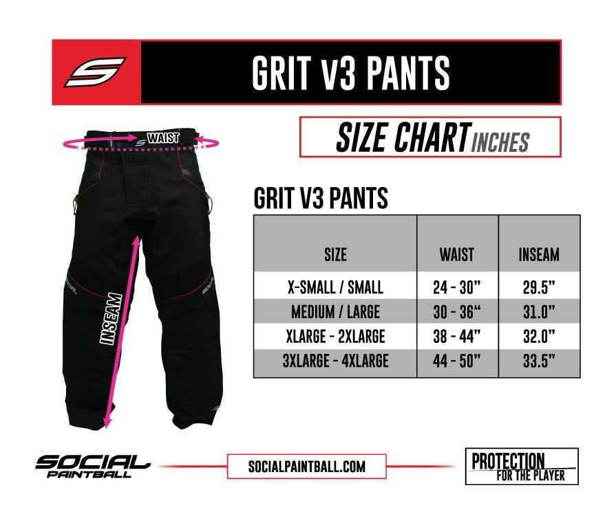 Social Paintball Grit V3 Cargo Pants - Stealth Black