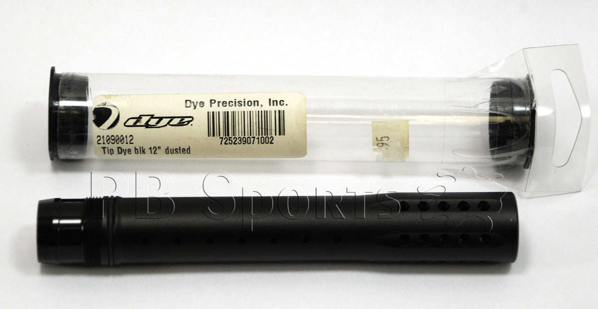 DYE Ultralite Barrel Tip - Dye 12" Black Dust - DYE