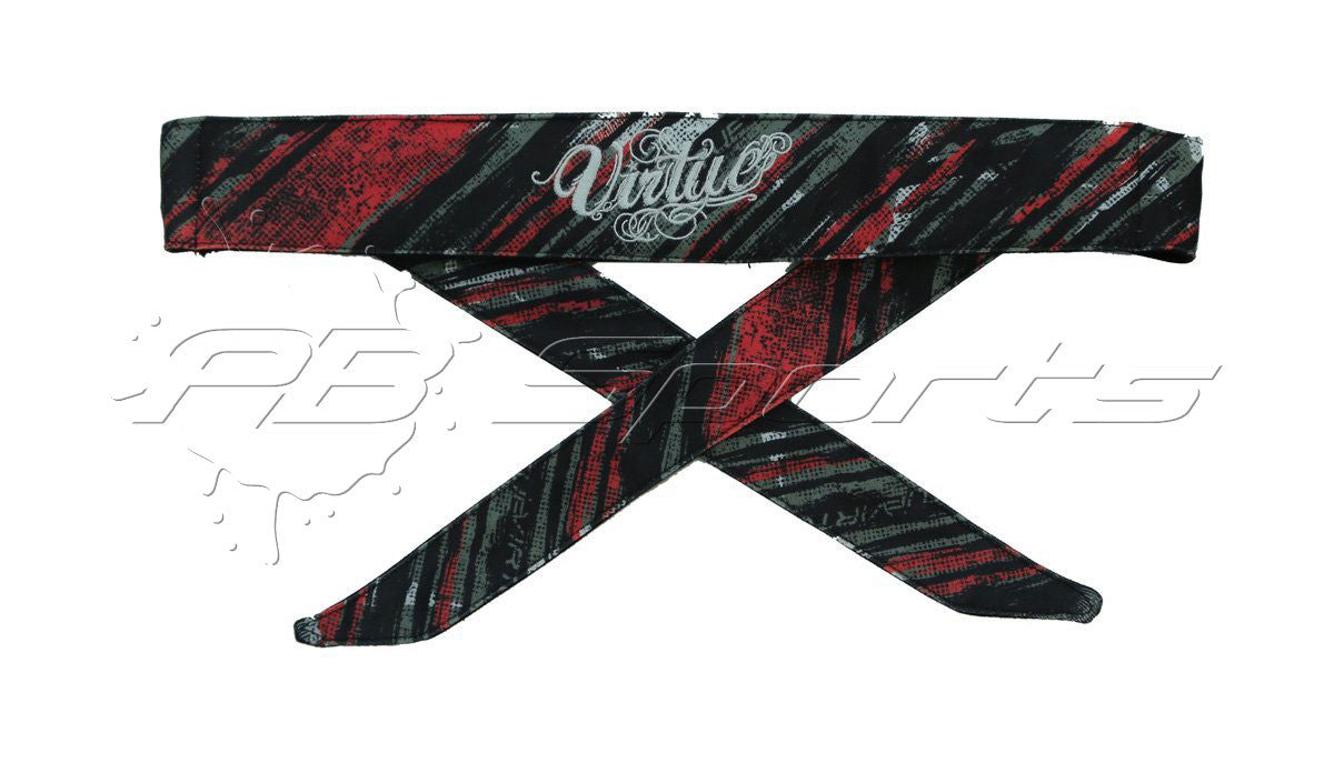 Virtue Padded Headband - Graphic Red/White - Virtue