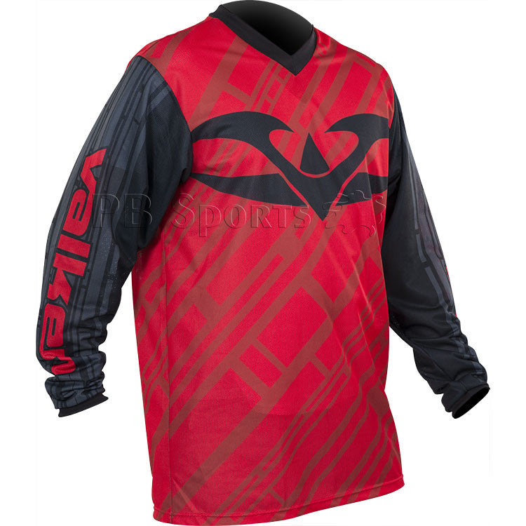 Valken Fate II Jersey - Red - 4XLarge - Valken Paintball