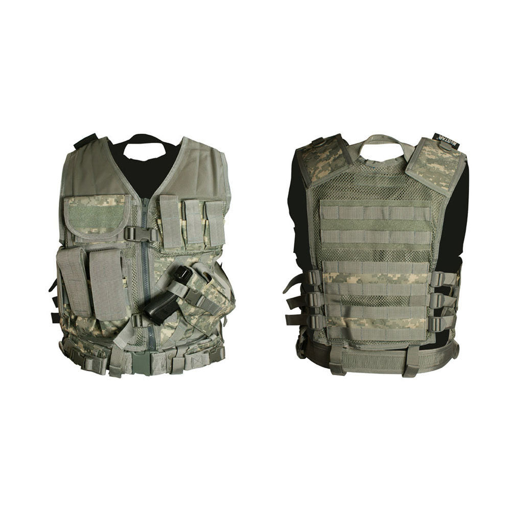 Tactical Airsoft Vest - Digital ACU - NC Star