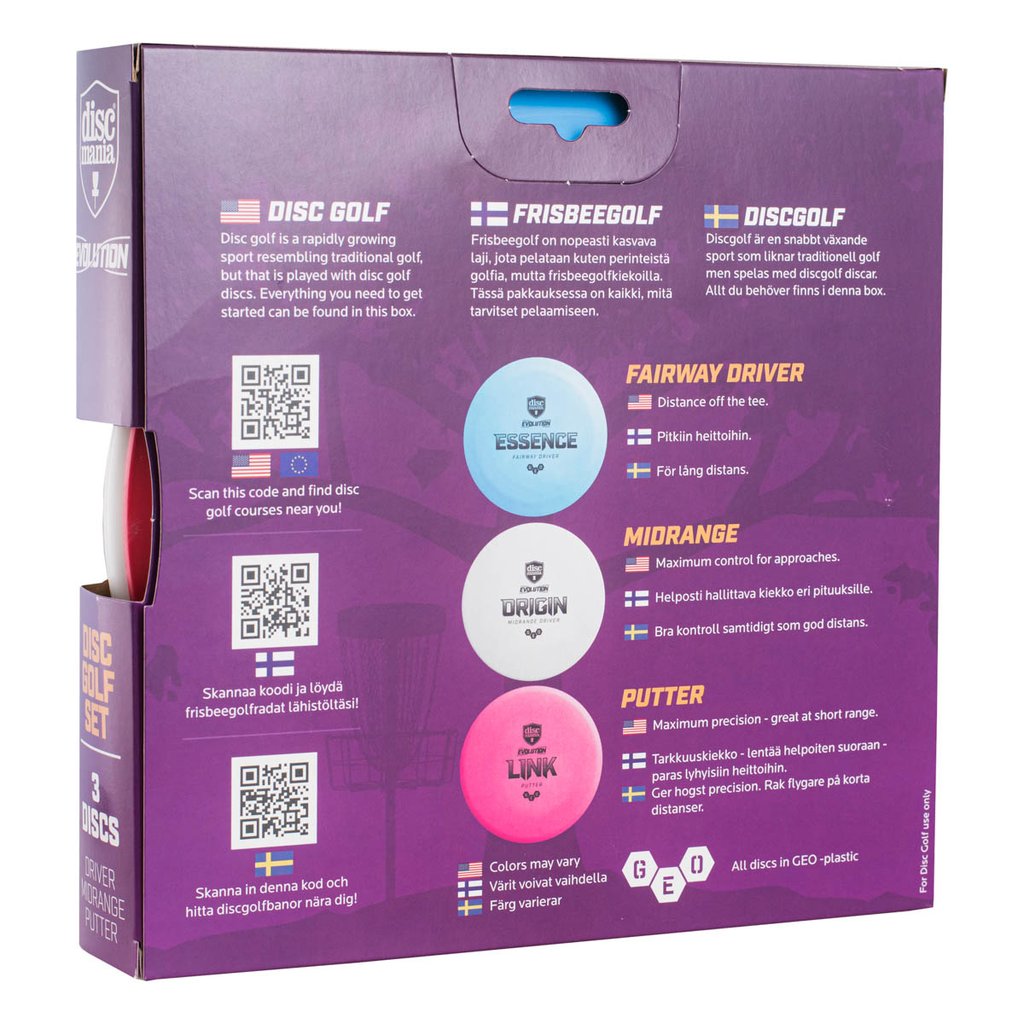 Discmania Evolution Soft 3-Disc Box Set