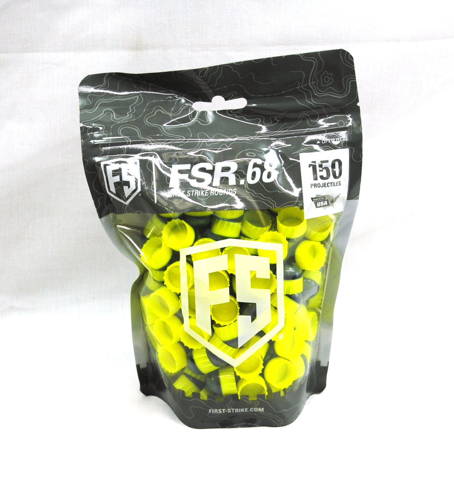 First Strike Rounds - 150 Count - Smoke/Yellow - Yellow - First Strike