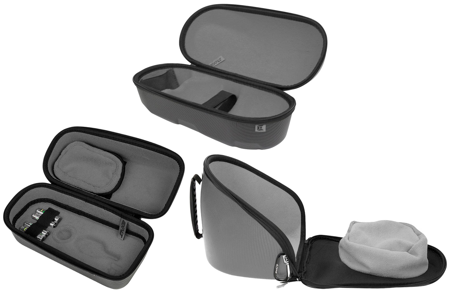 Exalt Universal Carbon V3 Goggle & Loader & Tank Case - Charcoal Grey - Exalt