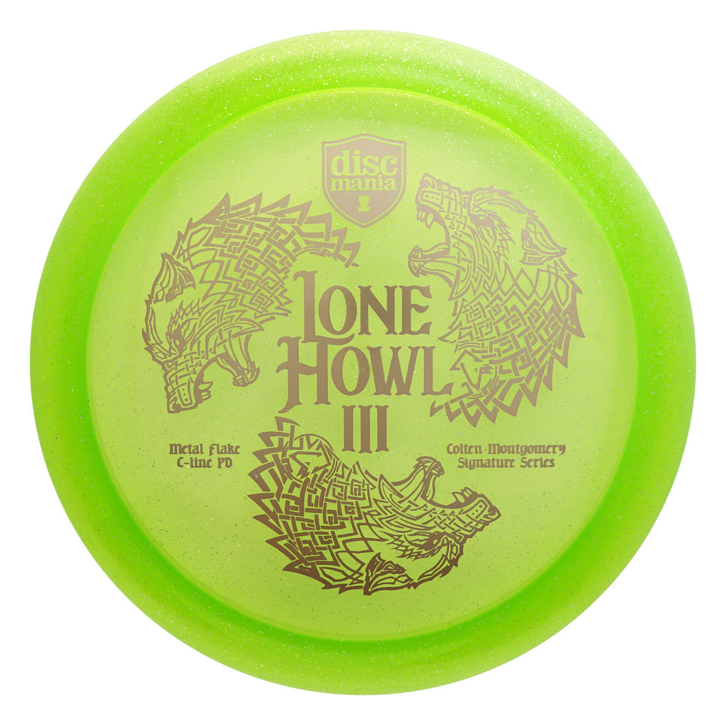 Discmania Lone Howl 3 - Colten Montgomery Signature Series Metal Flake C-Line PD Disc