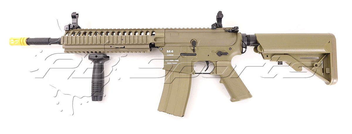 Classic Army NF001P-DE M4 RIS EC2 Skirmish Nylon Fiber AEG - Dark Earth - Classic Army