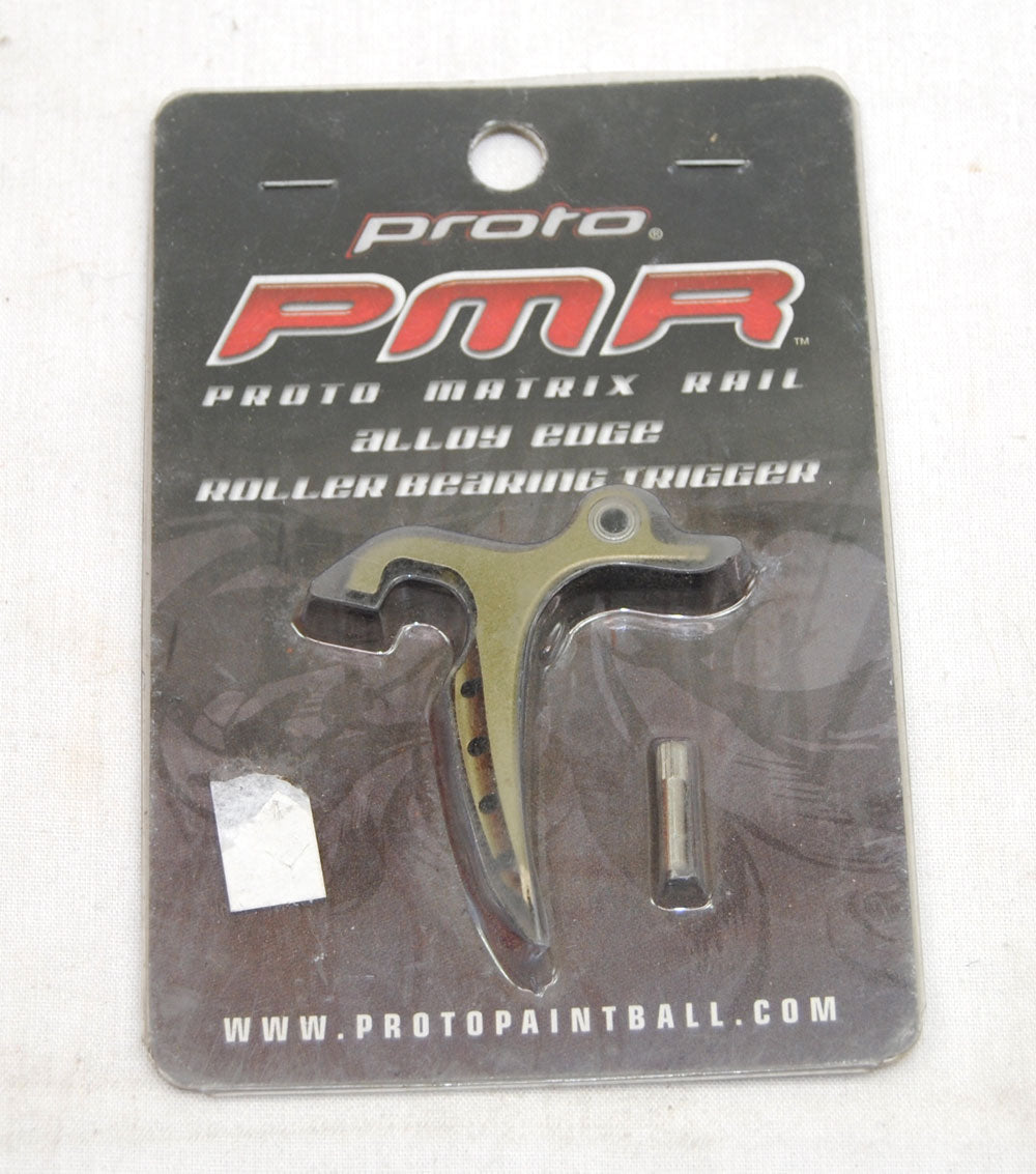 PMR Alloy Edge Roller Bearing Trigger - Olive - Proto