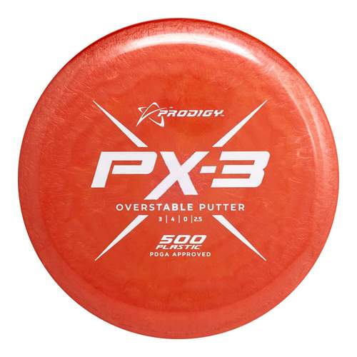 Prodigy PX-3 Putt & Approach Disc - 500 Plastic
