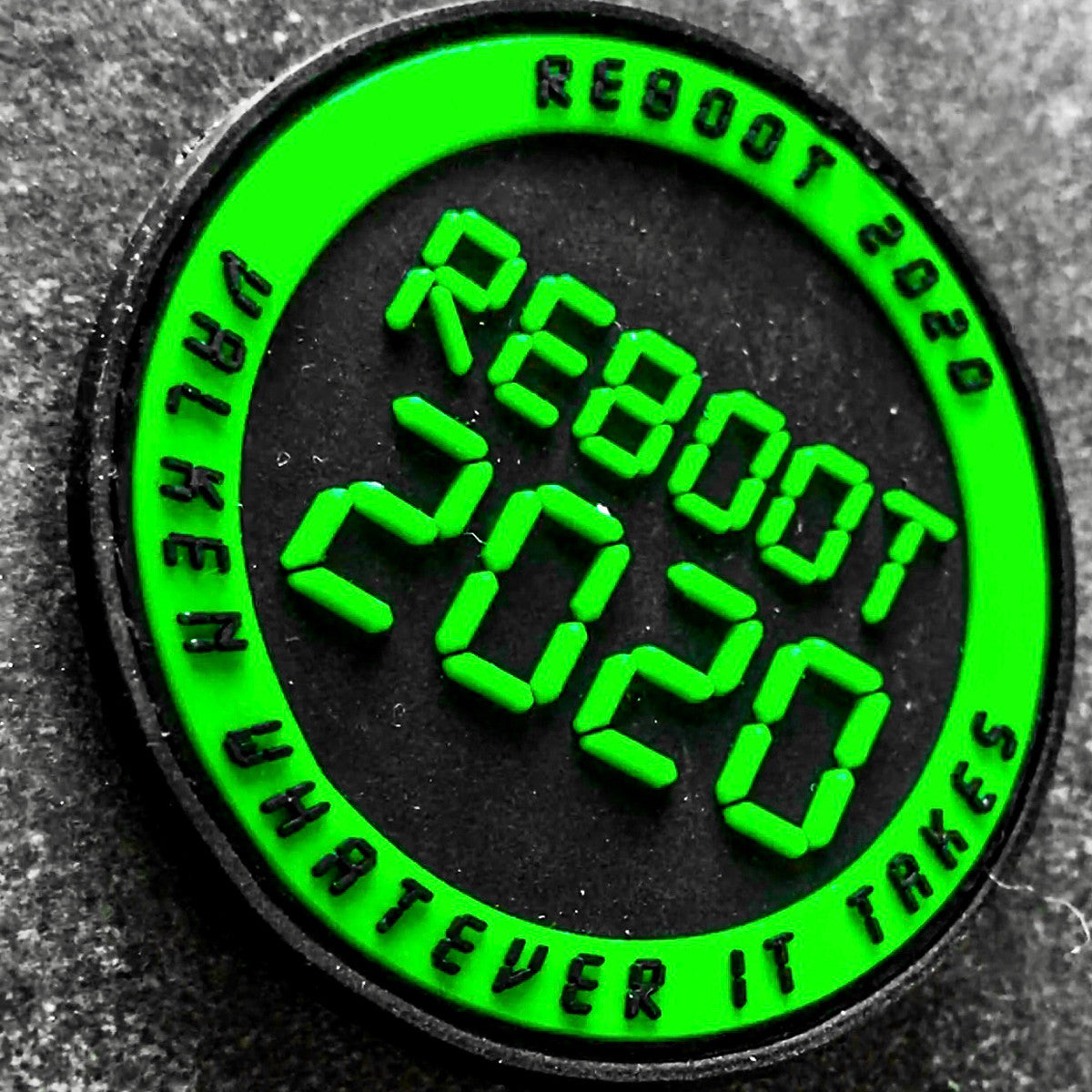 Valken Tactical Airsoft Paintball "Reboot 2020" Patch - Valken Airsoft