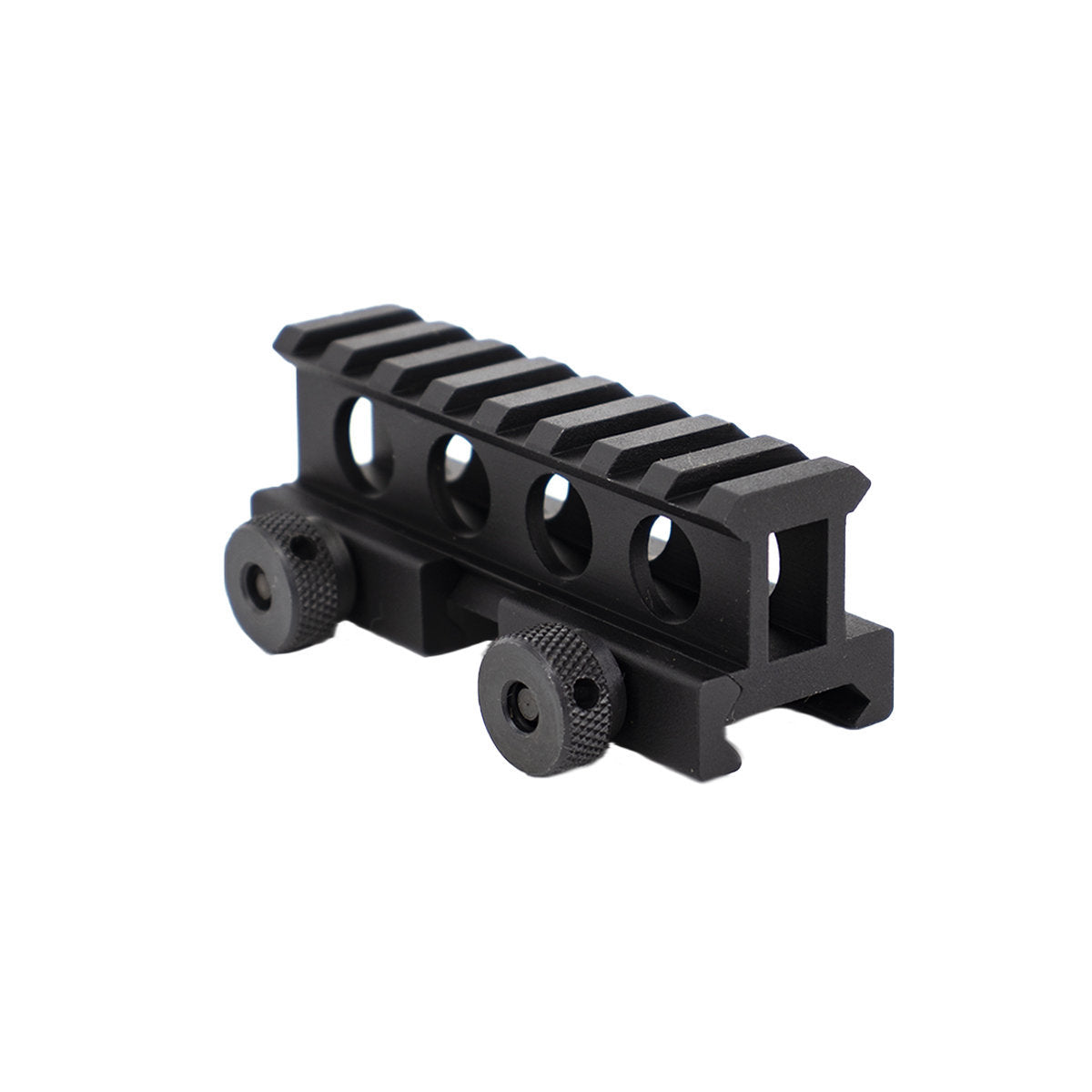 Valken Riser Mount 1" 8 Slots Airsoft Rifle Accessory - Black - Valken