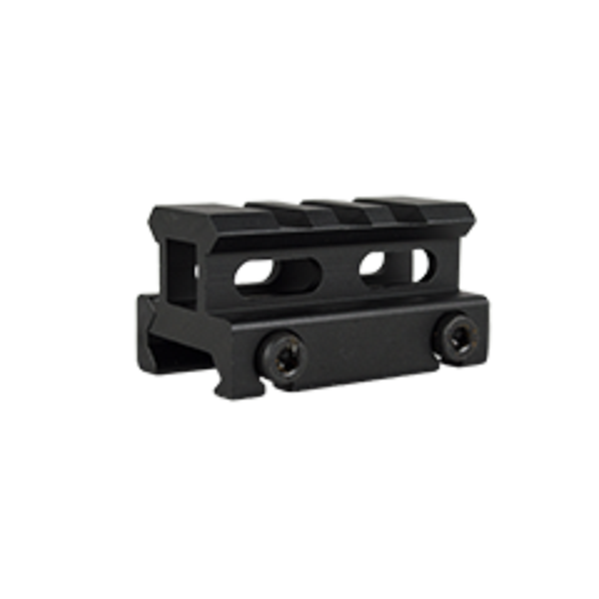 Valken Riser Mount 3/4" Airsoft Rifle Accessory w/ 3 Slots - Black - Valken