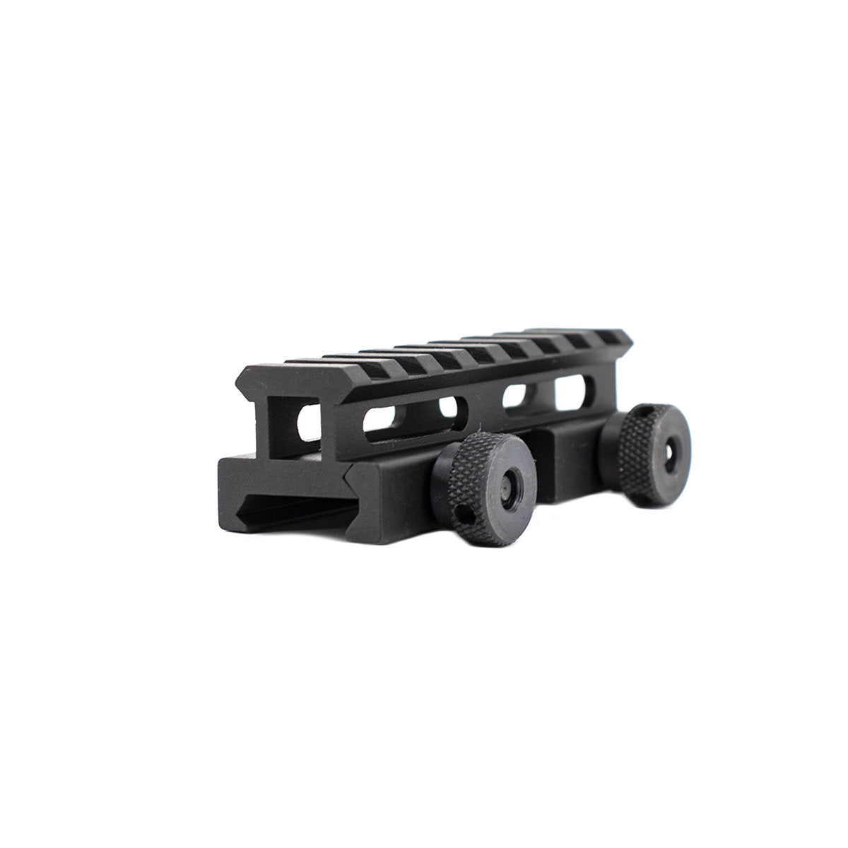 Valken Riser Mount 3/4" Airsoft Rifle Accessory w/ 8 Slots - Black - Valken