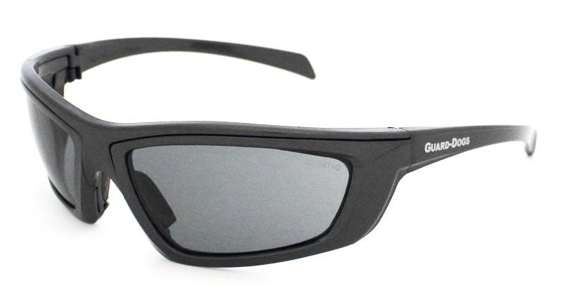 Guard-Dogs Aggressive Eyewear Sidecars IV Smoke FogStopper Gun Metal Goggles - Valken Paintball