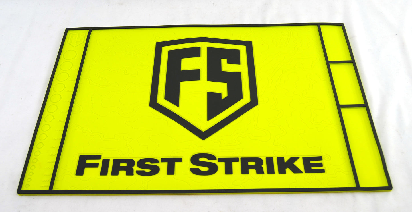 First Strike Tech Mat - 18" x 28" - Yellow / Black