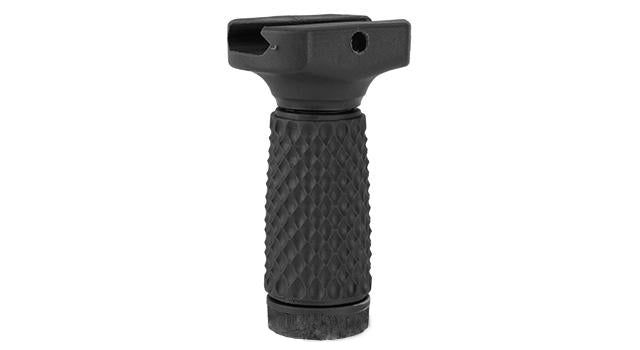 G&P Tactical Rubber Vertical Grip Golf Pattern / Short / Black - NC Star