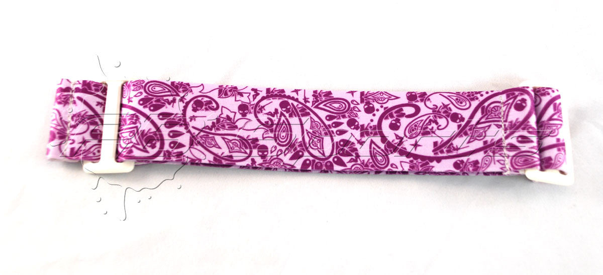 KM Strap - Bandana - Pink with Purple - KM