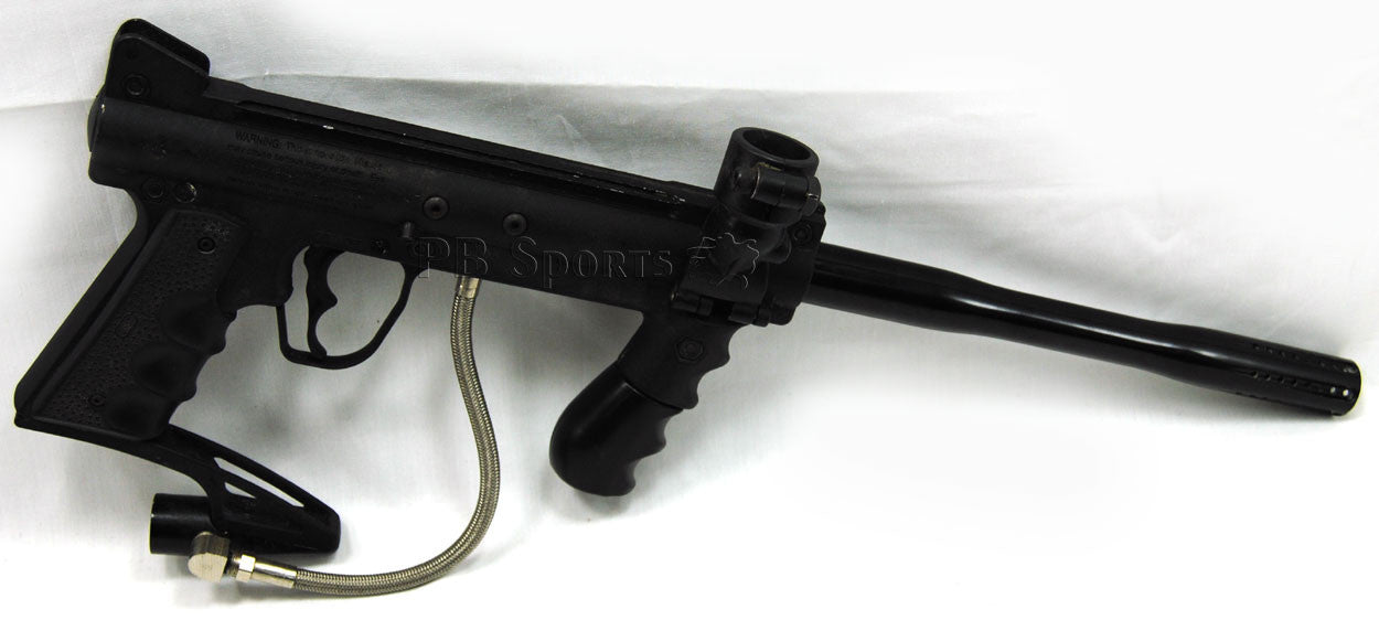 Used-Tippmann-98-Custom-Paintball-Marker-With-E-Grip-Stock-Barrel-Feedneck - Tippmann Sports