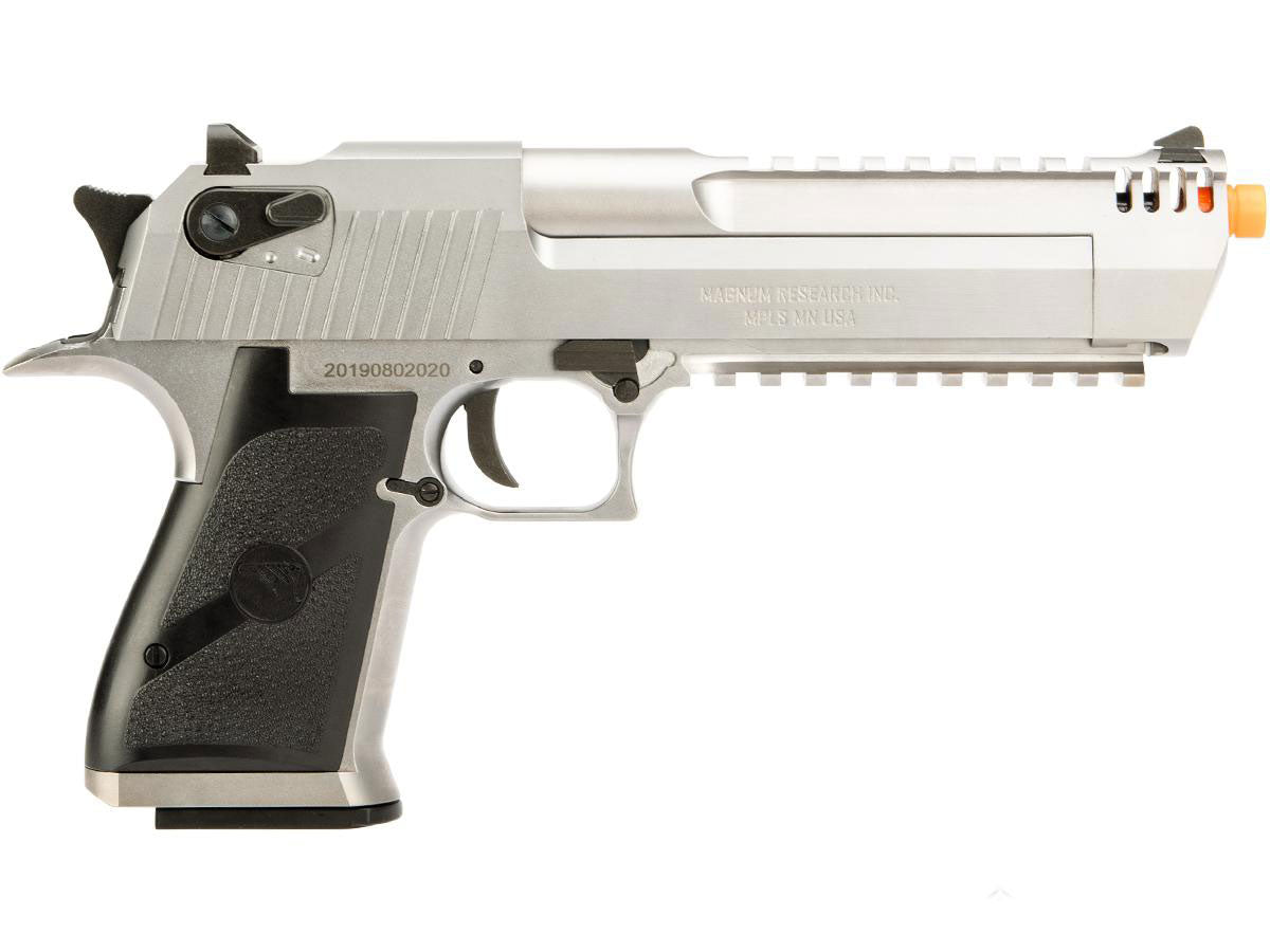 Cybergun Desert Eagle Licensed L6 .50AE Full Metal Gas Blowback Airsoft Pistol - Silver - Evike