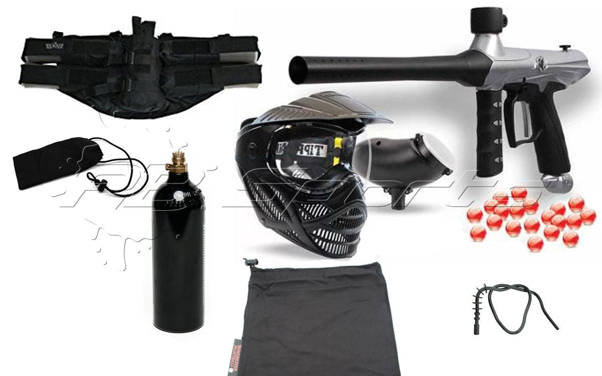 Tippmann Gryphon Essential CO2 Package - Silver - Tippmann Sports