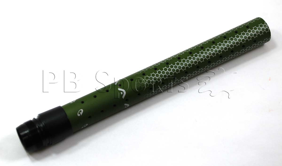Angel Sly Carbon Fiber Barrel Tip - Olive - Angel Paintball Sports