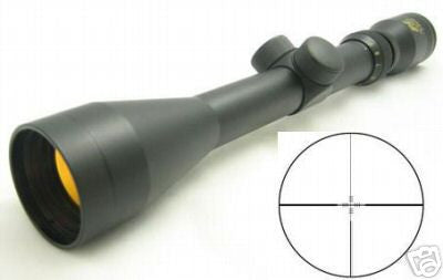 NcSTAR Rifle Scope 3-9x40mm Scope Ruby Lens with Rings - NC Star