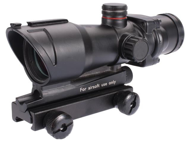 Guarder Illuminated Red & Green Dot Non-Magnified Scope for Airsoft Black - Guarder