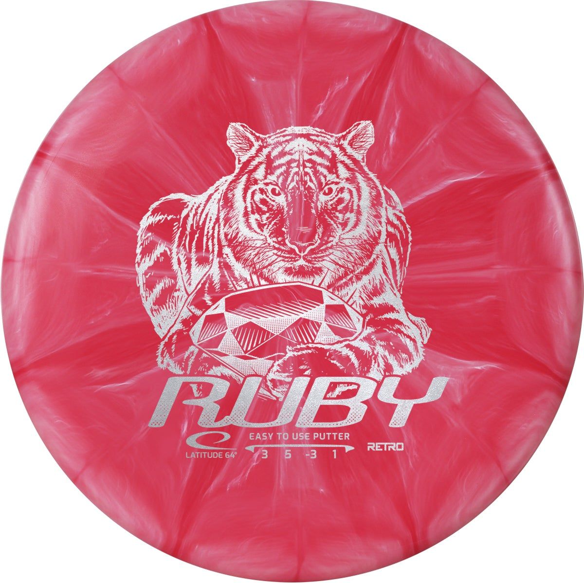 Latitude 64 Retro Burst Ruby Disc