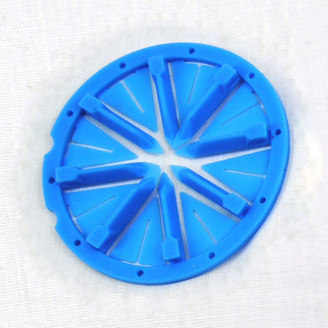 KM Spine Speed Feed Rotor - Cyan - Exalt