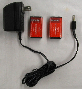 Kingman Spyder Replacement batteries and charger combo 9.6V NiMH - Spyder