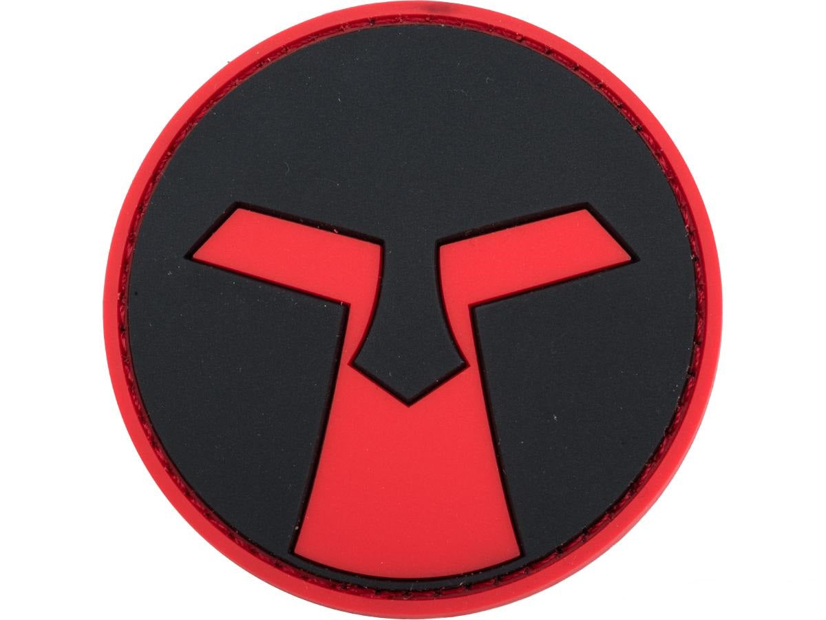 Amoeba PVC Patch - Red & Black - First Strike