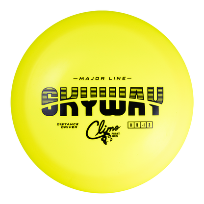 Climo Disc Golf Major Line Skyway - First Run