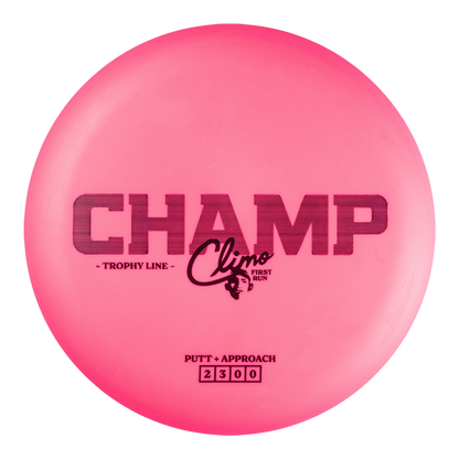 Climo Disc Golf Trophy Line Champ - First Run