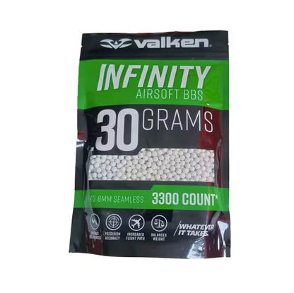 Valken Infinity BBs 1kg Bag - White