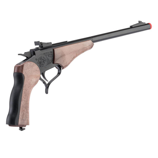 Hwasan Target Non-Blowback Gas Airsoft Pistol - 370mm CO2 - Black