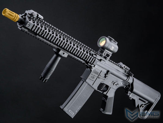 EMG Helios Daniel Defense Licensed DDM4A1 Carbine EDGE 2.0 Airsoft AEG Rifle by Specna Arms - Black