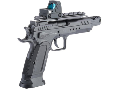 Cybergun Tanfoglio Licensed Limited Edition Custom Airsoft GBB Pistol by KWC - Gold Custom/Black