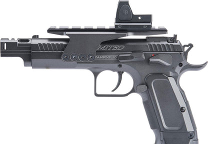 Cybergun Tanfoglio Licensed Limited Edition Custom Airsoft GBB Pistol by KWC - Gold Custom/Black
