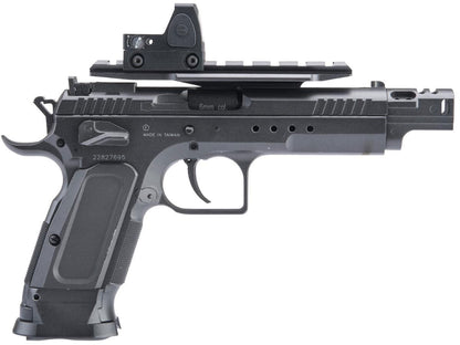 Cybergun Tanfoglio Licensed Limited Edition Custom Airsoft GBB Pistol by KWC - Gold Custom/Black