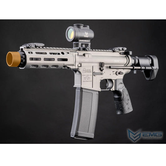 EMG Daniel Defense Licensed DDM4 PDW Airsoft AEG Rifle w/ CYMA Platinum Gearbox - Cobalt - 350 FPS
