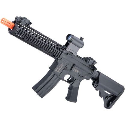 Cybergun Licensed Colt Sportsline M4 AEG Airsoft Rifle w/ G3 Micro-Switch Gearbox & Daniel Defense 9" Rail - Black
