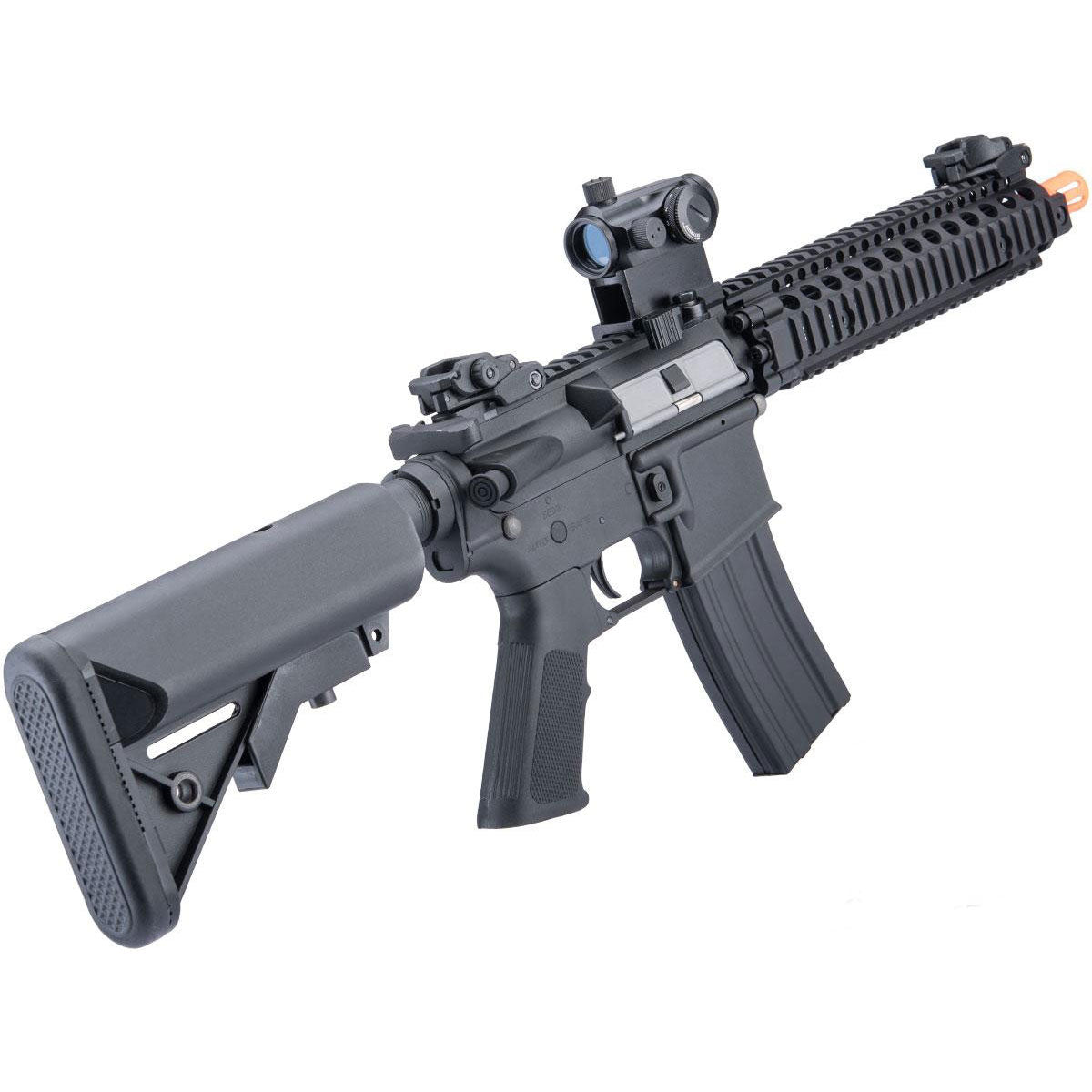 Cybergun Licensed Colt Sportsline M4 AEG Airsoft Rifle w/ G3 Micro-Switch Gearbox & Daniel Defense 9" Rail - Black