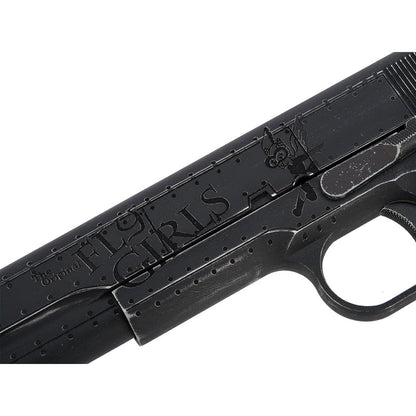 Auto-Ordnance Licensed Custom 1911 Gas Blowback Airsoft Pistol Licensed by Cybergun x AW Customs - Fly Girls