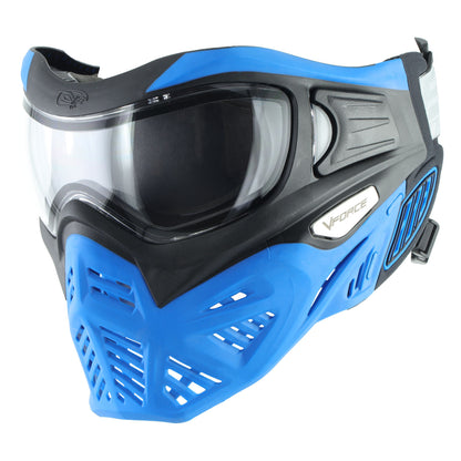 V-Force Grill 2.0 Paintball Goggle - Thermal Clear Lens - Azure (Black/Blue)