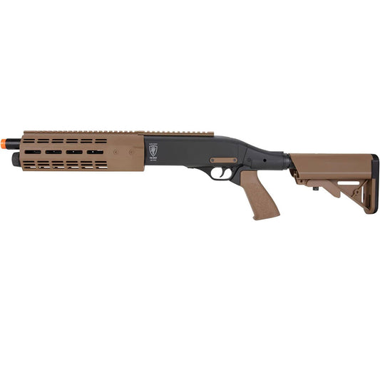 Elite Force Tactical Force Tri-Shot Airsoft CO2 Shotgun 6mm Black / Tan