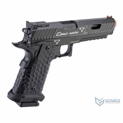 EMG TTI Licensed 2011 Combat Master Full Auto Select Fire Airsoft AEP Pistol with MOSFET Gearbox