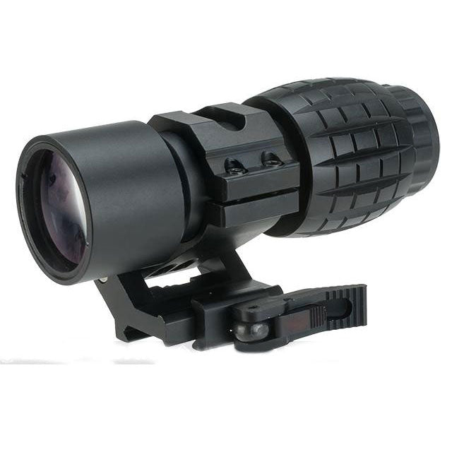 Avengers Tactical 3X Magnifier Scope w/ QD Flip-to-Side Mount